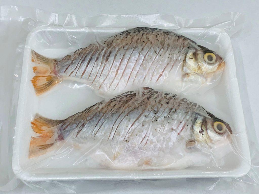 Frozen Tinfoil Barb marinated wholecut VietoceanSeafood